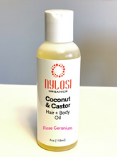 Load image into Gallery viewer, Coconut & Castor Hair + Body Oil
