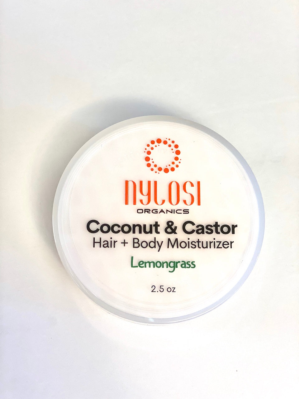 Lemongrass Coconut & Castor Hair + Body Moisturizer