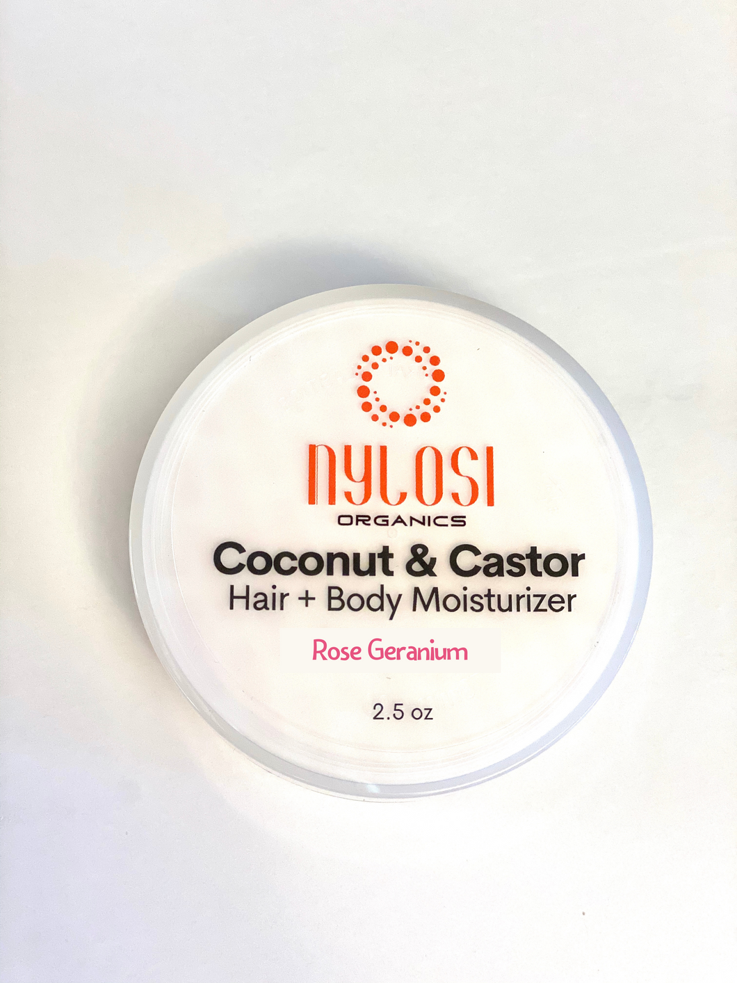 Rose Geranium Coconut & Castor Hair + Body Moisturizer