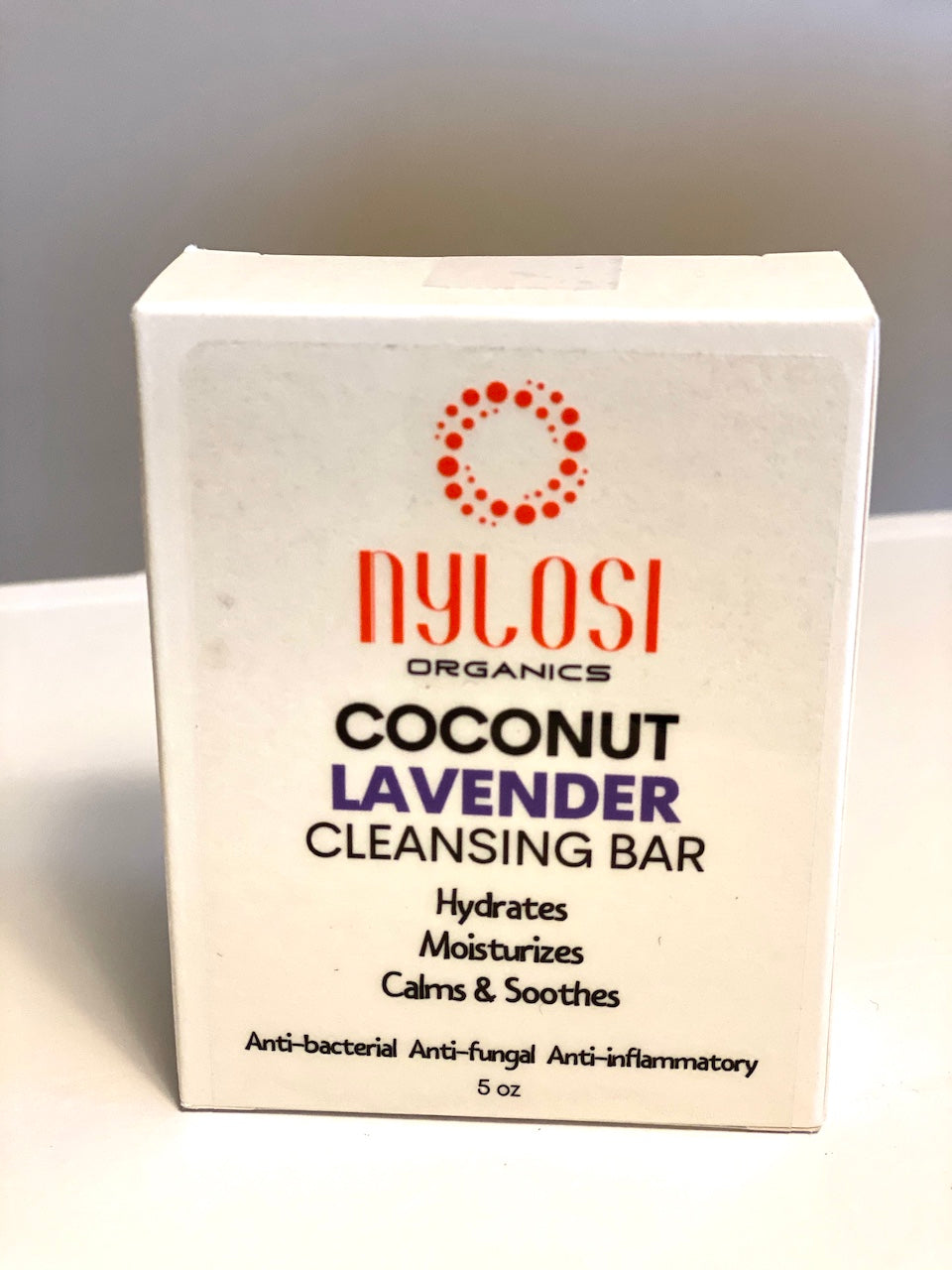 Lavender Cleansing Bar with Coconut Oil